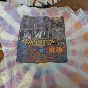 Boston Styx 2008 Tour Tie-Dye T-Shirt